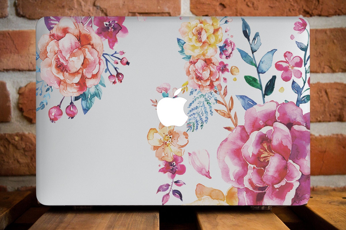 Pretty Floral MacBook Air 13 Case MacBook Pro 13 Case MacBook