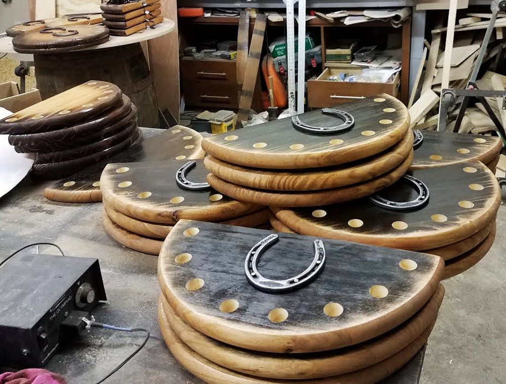 LARGE size Blanton's bourbon bottle cork stopper solid wood display