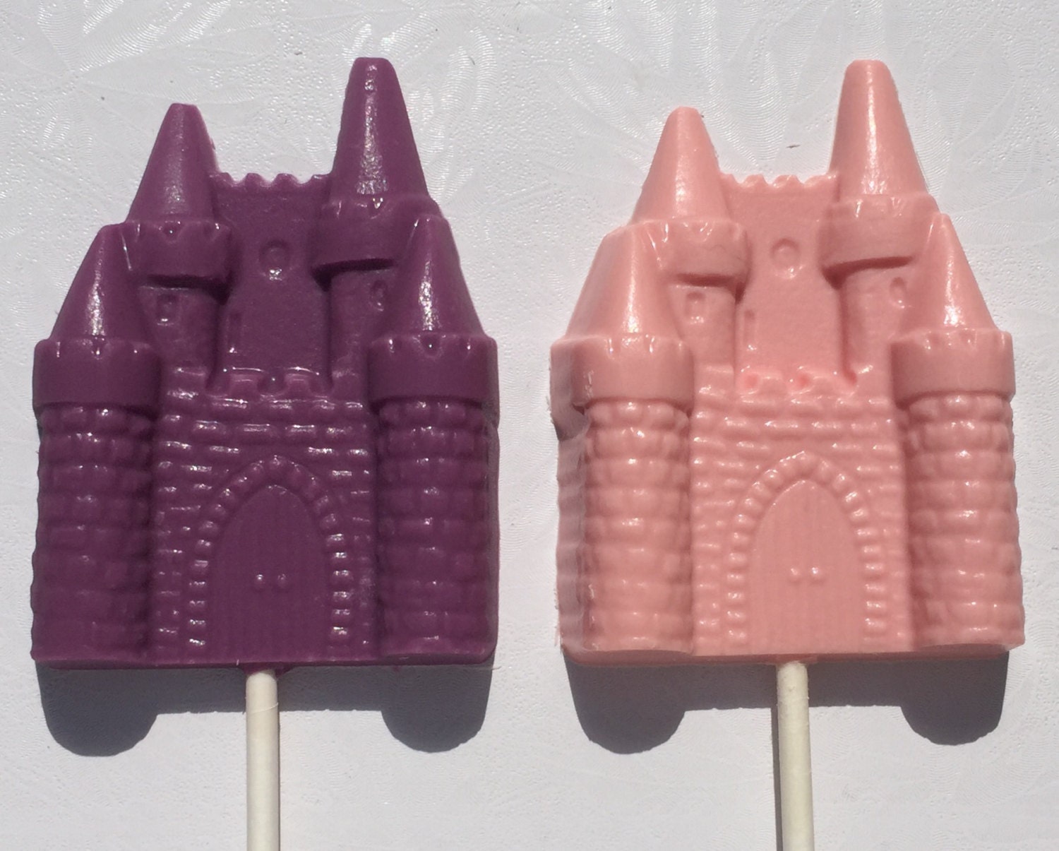 CASTLE Chocolate Lollipops/12 Count/Princess Party/Fairytale