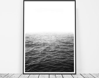 Black and White Photography, Ocean Print, Waves Photo Print, Ocean Wall Art, Large Wall Art, Water Art, Wave Wall Art, Sea Wall Art