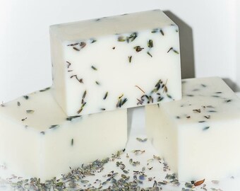 Awesome Lavender Lotion Bars 4-5oz natural, organic, infused lavender buds