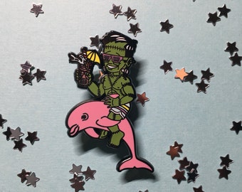 Imperfection frankie on vacation pin