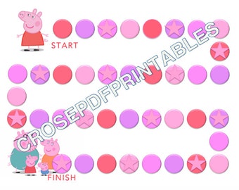 Peppa pig stickers | Etsy