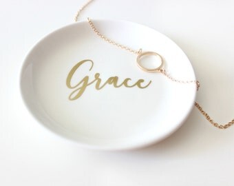 Personalized Ring Dish | Name Jewlery Dish | Engagement Ring Dish | Custom Ring Dish | Catch All | Personalized Gift | Bridesmaid Gift
