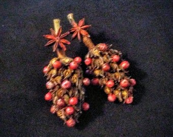 Hand Made Yule Ornament/ All Natural Ornament/ Yule/ Winter Solstice