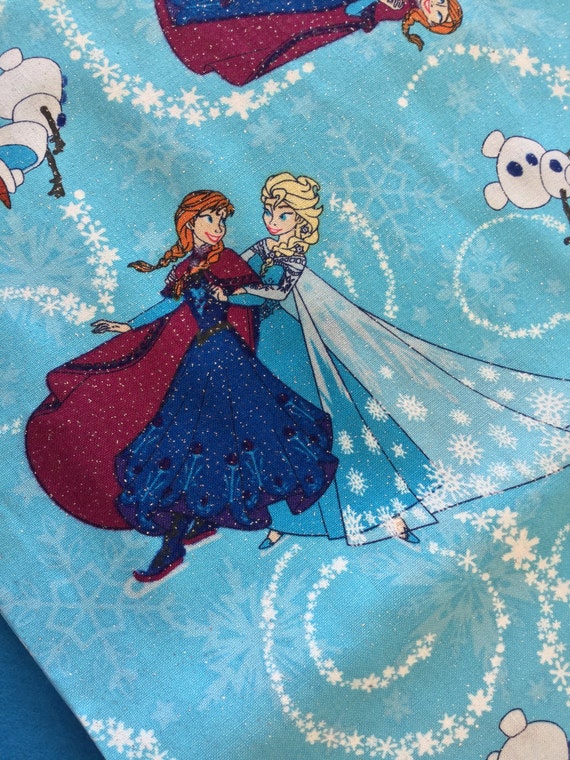 Toddler or Crib Blanket Frozen Anna Elsa Olaf 41x52 baby