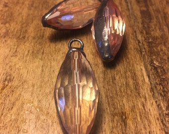 Clear soldered crystal pendant-jewelrysupplies-necklace supplies-bulk wholesale-crystal necklace
