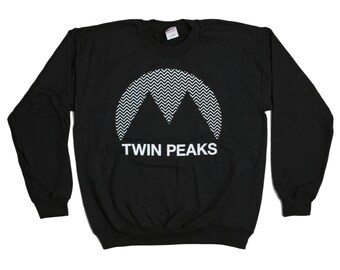 Twin peaks shirt | Etsy