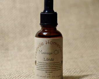 Libido Massage Oil || Organic Massage Oil