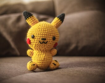 Pikachu Amigurumi Crochet Tutorial Companion Pattern