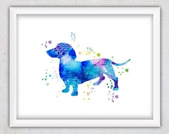 Dachshund Wall Art dachshund print | etsy Dachshund Wall Art dachshund print | etsy