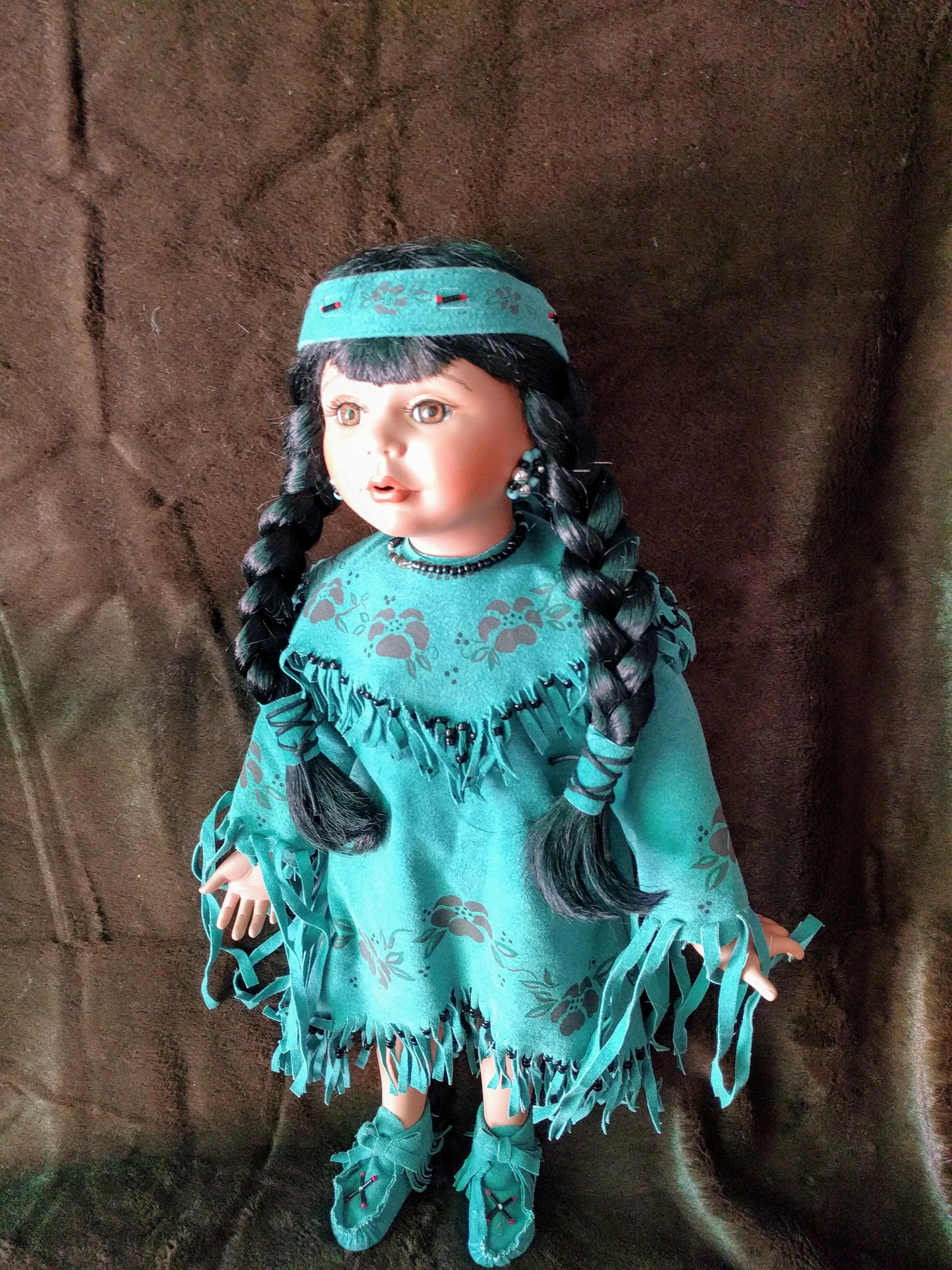 Vintage Native American Indian Dolls at James Overlock blog