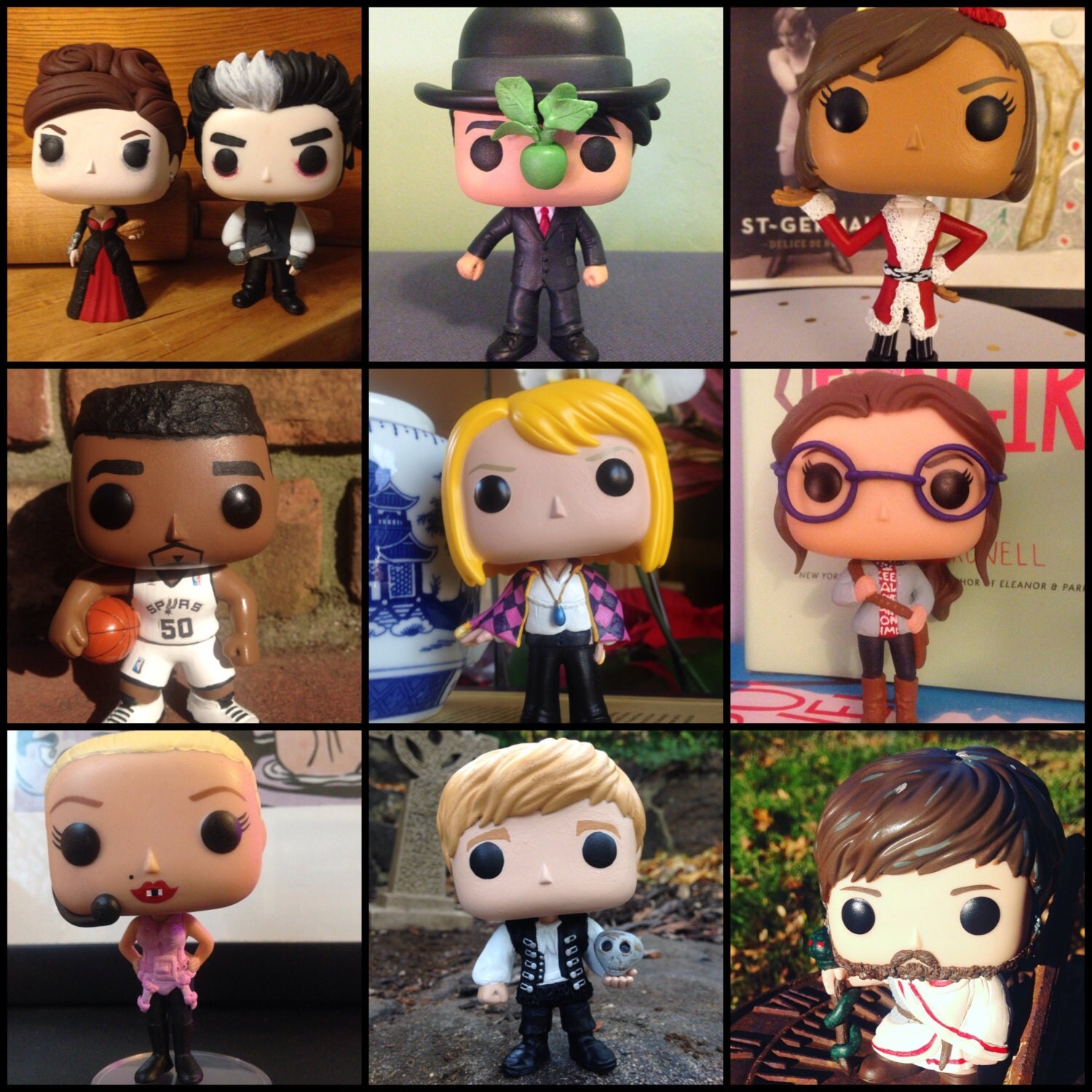 COMMISSION Customized Funko Pop Vinyl Dolls Please read