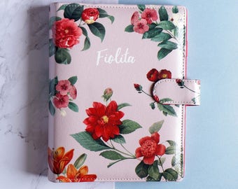Planner personalizzato, personalizzato Binder, Planner, Planner Binder, Wedding Planner, Personal Planner, Filofax personalizzato, regalo per la sorella, floreale
