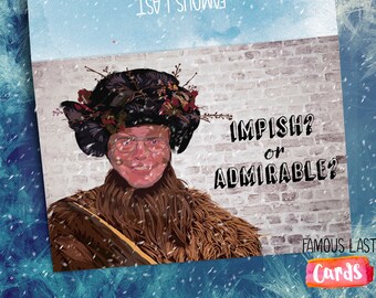Dwight Schrute Christmas Card - The Office US Belsnickel - Impish or Admirable?
