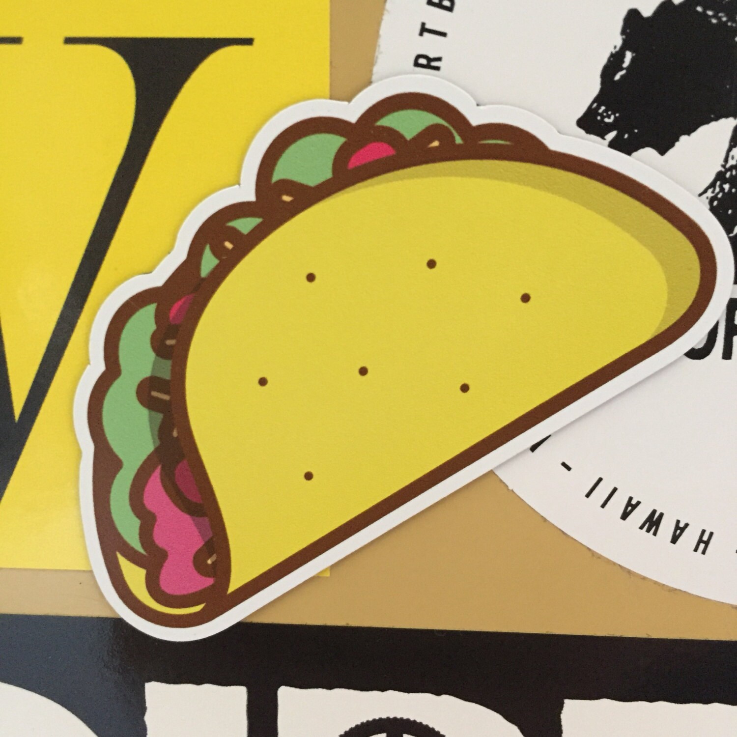 Die Cut Taco Magnet