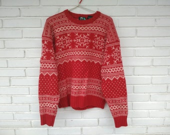 JERSEY WINTER / / vintage clothing / / unisex / / Christmas gift / / christmas