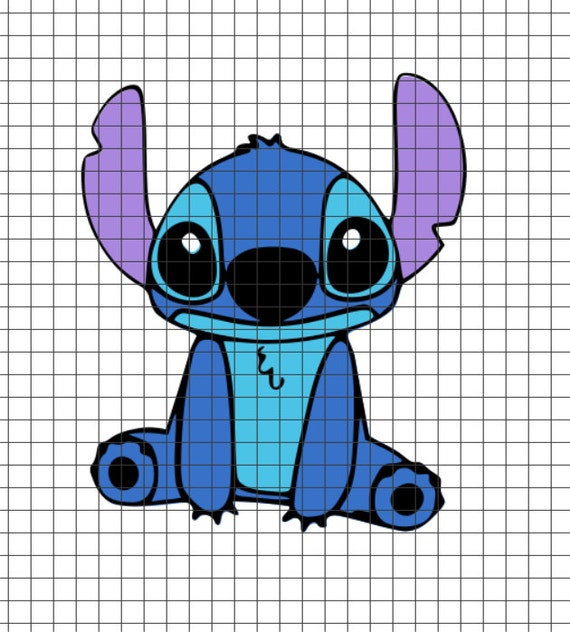 Download Stitch from Lilo & Stitch SVG/DXF/download for Cricut and