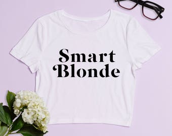 smart blonde shirt