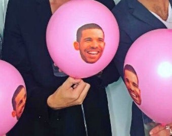 Drake balloons Valentines Day