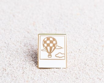 Polaroid Enamel Pin - Hot Air Balloon