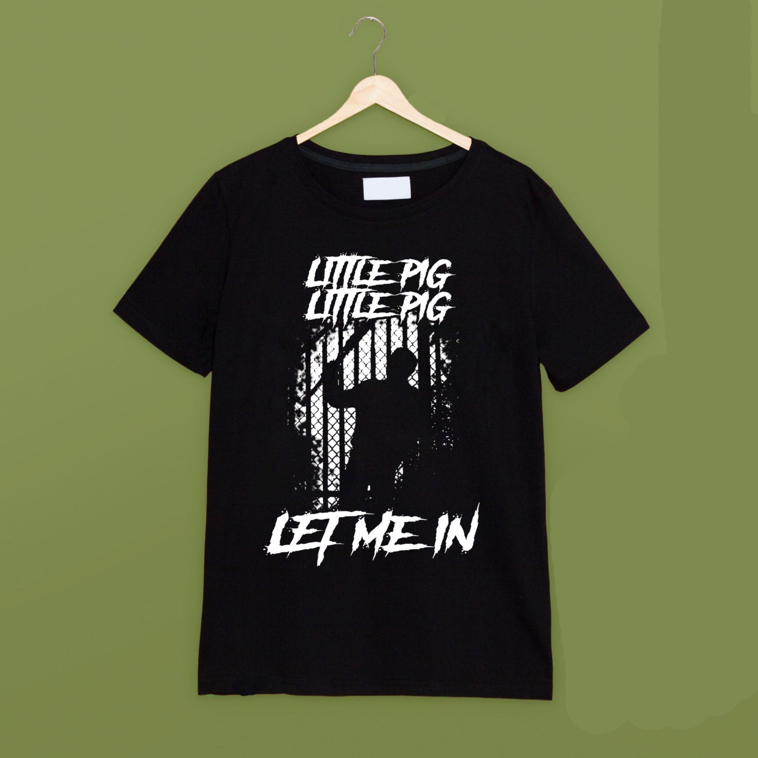 Little Pig Little Pig Let Me In Negan T-Shirt - Little Pig - T ...