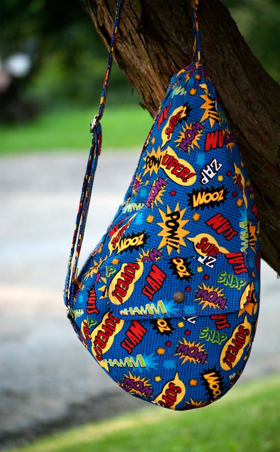 The Teardrop Sling Bag PDF Sewing Pattern 3 Sizes Included RLR Creations from RLRCreationsSewing ...