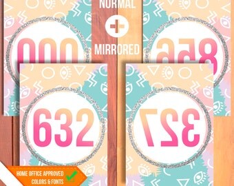 80% OFF Facebook live sales tags, Mirrored tags + Normal Tags, 000 999, numbers tags, LLR, Home Office Approved, Marketing, Printable