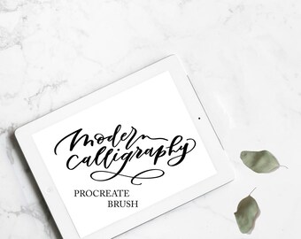 Procreate Brush - Modern Calligraphy Pen