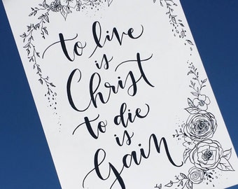 Custom lettering, Hand lettered, Original, Personalized, Lettering, Calligraphy, Bible Verse Lettering, Scripture, Christian Art, Hand Drawn