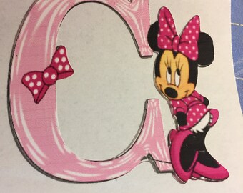 minnie mouse alphabet etsy