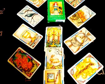 Wiccan Tarot Card Deck (RARE) Tarot Cards, Vintage Tarot Deck, Rare Tarot Deck, Tarot First Edition, Fortune Telling Deck.