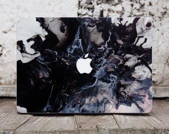 Black Marble Macbook Pro Sticker Marble Macbook Case Laptop Sticker Laptop Skin Macbook Air 11 Skin Marble Macbook Pro Skin Mac Cover 075