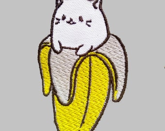Embossed edge Bananya patch