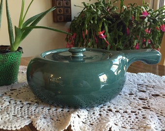 RARE Russel Wright Seafoam 2QT Round Casserole AMERICAN MODERN Steubenville