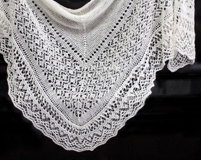 Wedding shawl, wedding cape, wedding accessory, shawl milky, shawl , hand knit shawl, crochet shawl, lace shawl, knit shawl, knit scarf