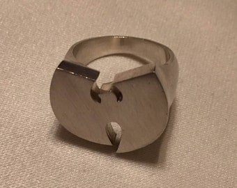 Wu-Tang Clan sterling silver ring