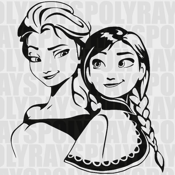 Free Free Elsa Anna Svg 424 SVG PNG EPS DXF File