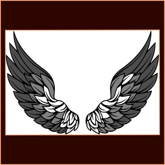 Free Free Layered Wings Svg 528 SVG PNG EPS DXF File