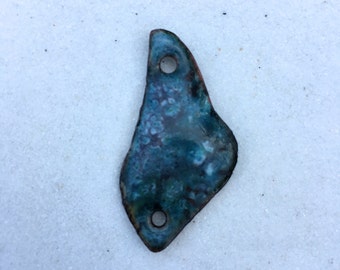 Two-Holed Amoeba Shaped Enamel Connector