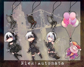NieR Automata Phone straps