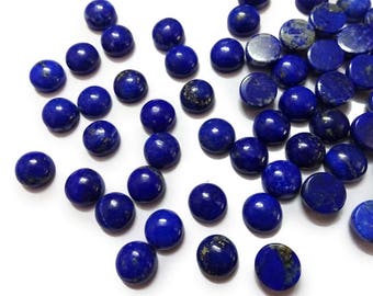 AAA Quality Lapis Lazuli cabochon,6 mm/ 8 mm/ 10mm ,Lapis Lazuli smooth cabochon. tiny gems, Tiny Cab, Superb gems for Jewellery