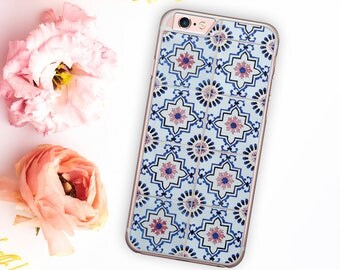Spanish Tile iPhone Case, Traditional Porteguese Tile, Vintage Pattern, iPhone 6 Case iPhone 6S Case iPhone 5S Case iPhone 5 Case iPhone 5C