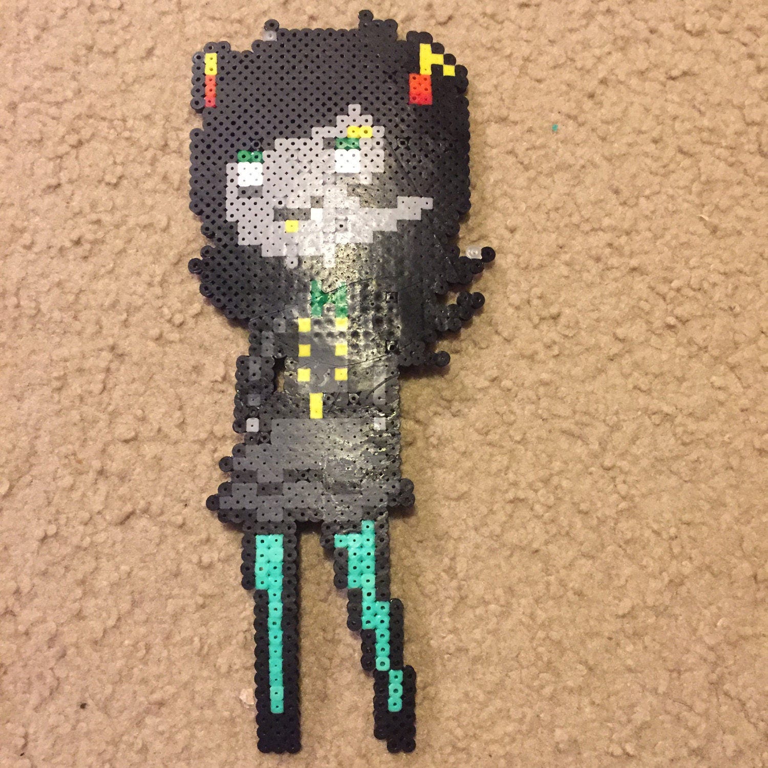 Porrim Maryam Homestuck Perler Beads