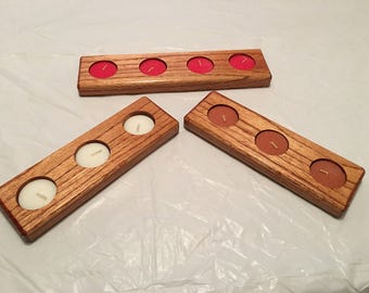 Handmade Tealight Candle Holders