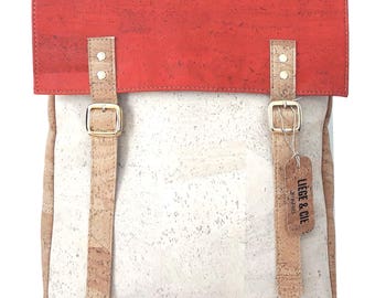 Cork, cork backpack, kork rucksack backpack.