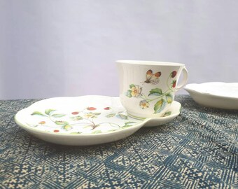 James kent staffordshire china cup and sandwich plate