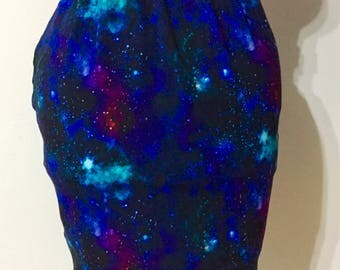Galaxy Nebula Pencil Skirt