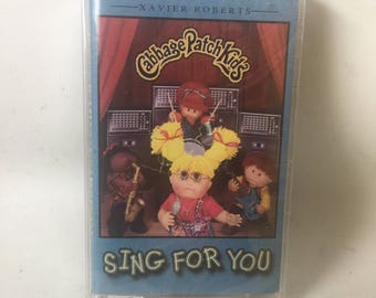 Cabbage Patch Kids Sing for You MINT Cassette Tape