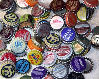 Bottle Caps (500) for Outsider Folk Art Projects- Bottlecap Lot- Quantity Purchase- Encrusting Objects